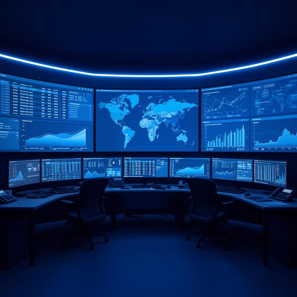Centro de operações financeiro com monitoramento de transações 24h